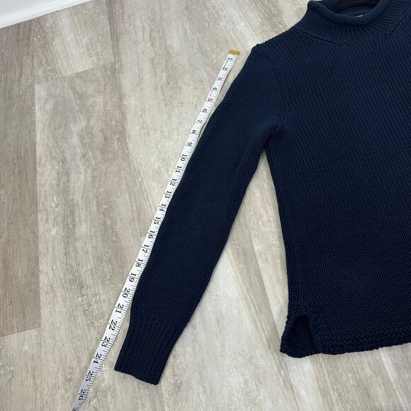 Quaker Marine Supply Co Women's Fisherman's Sweater in Navy Size XS - Picture 7 of 7